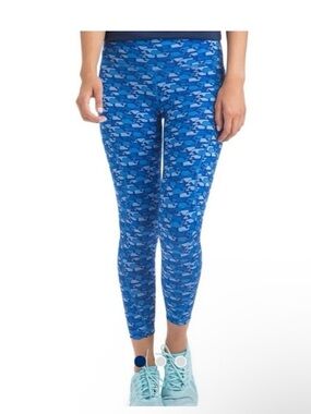 Vineyard Vines Blue Camo Girls' Leggings
